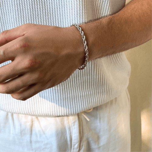 3MM Sterling Silver | Rope Bracelet